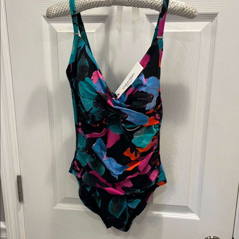 Calvin Klein One Piece Swimsuit size 8